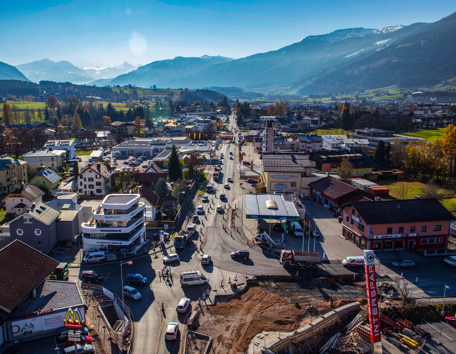 Swietelsky Zell am See :: Ortsdurchfahrt Saalfelden