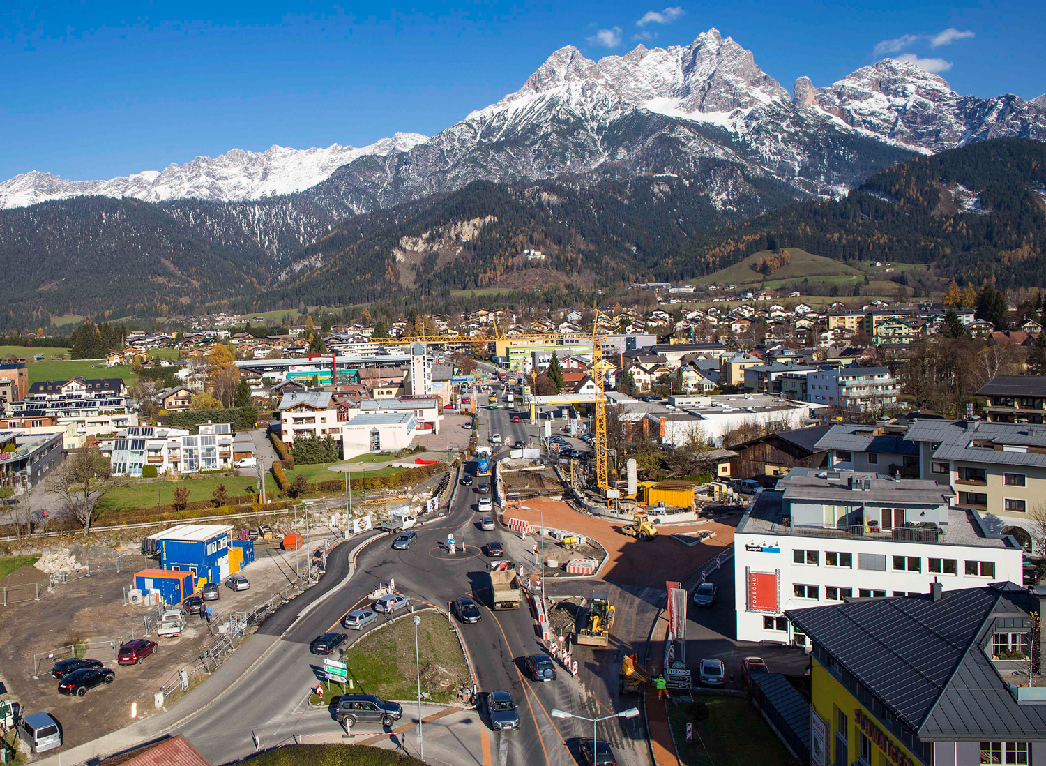 Swietelsky Zell am See :: Ortsdurchfahrt Saalfelden