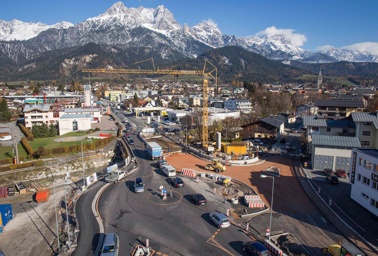 Swietelsky Zell am See :: Ortsdurchfahrt Saalfelden