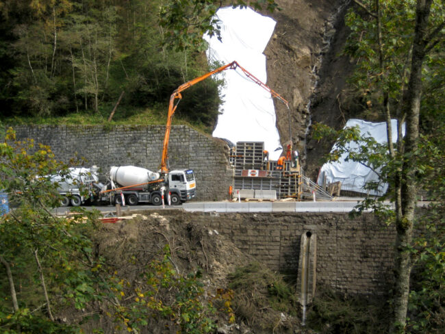 Swietelsky Zell :: Mauersanierung Grohag